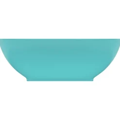 vidaXL Fontanería-Lavabo de lujo ovalado cerámica 40x33 cm