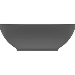 vidaXL Fontanería-Lavabo de lujo ovalado cerámica 40x33 cm
