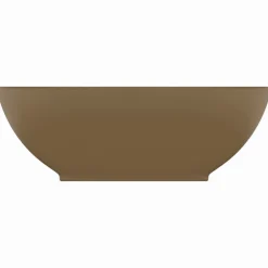 vidaXL Fontanería-Lavabo de lujo ovalado cerámica 40x33 cm