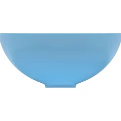 vidaXL Fontanería-Lavabo de lujo redondo cerámica 32,5x14 cm