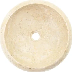 vidaXL Fontanería-Lavabo de mármol 40x12 cm