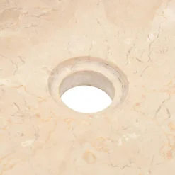 vidaXL Fontanería-Lavabo de mármol con brillo 45x30x12 cm
