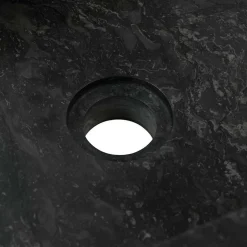 vidaXL Fontanería-Lavabo de mármol con brillo 45x30x12 cm