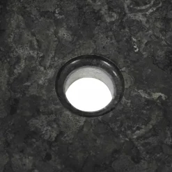 vidaXL Lavabo de mármol 40x12 cm Negro Hot