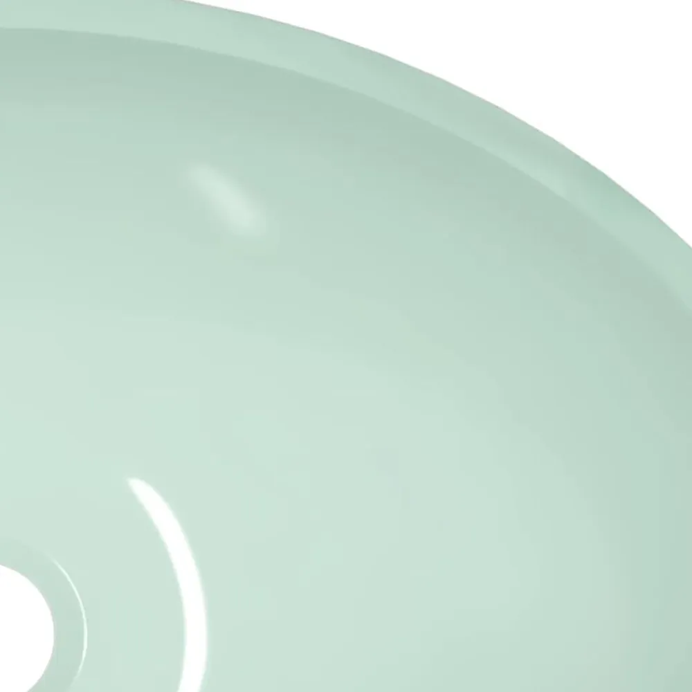 vidaXL Fontanería-Lavabo de vidrio 50x37x14 cm