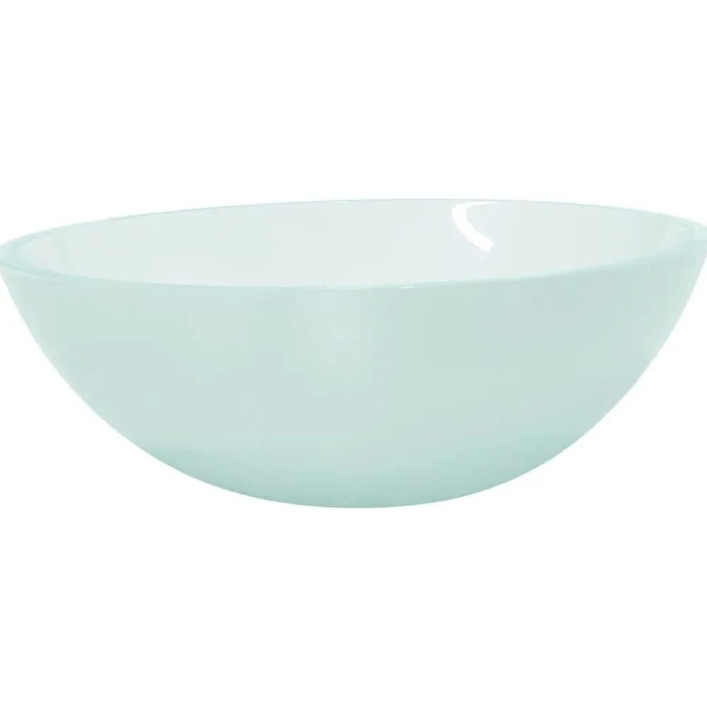 vidaXL Lavabo de vidrio 50x37x14 cm Esmerilado Clearance