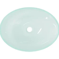 vidaXL Lavabo de vidrio 50x37x14 cm Esmerilado Clearance