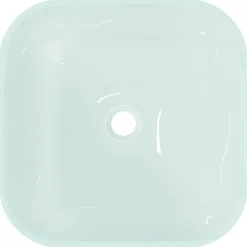 vidaXL Lavabo de vidrio 42x42x14 cm Esmerilado Discount