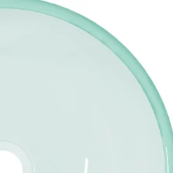 vidaXL Fontanería-Lavabo de vidrio templado 35x12 cm