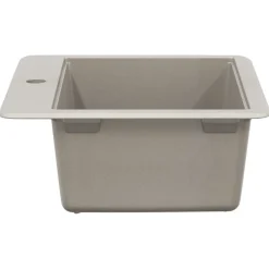 vidaXL Lavabo 470 x 440 mm granito Gris Sale