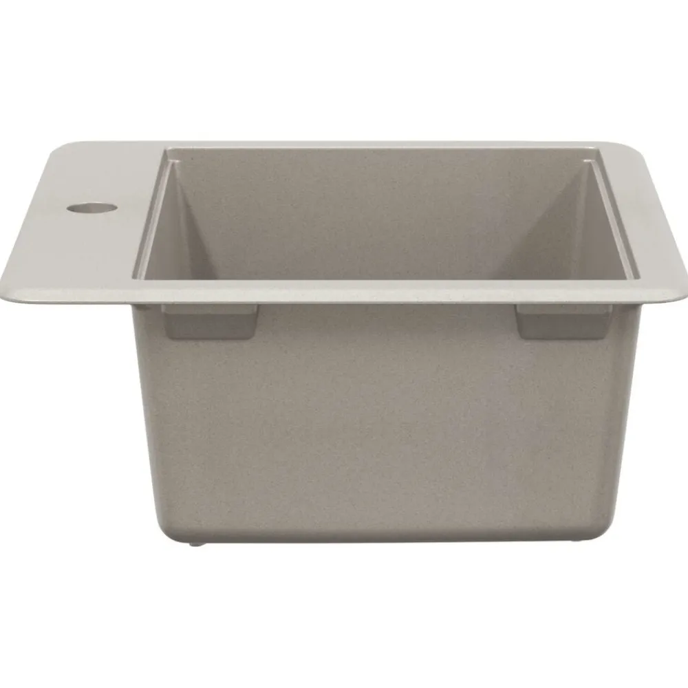 vidaXL Lavabo 470 x 440 mm granito Gris Sale