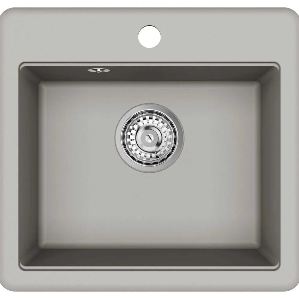 vidaXL Lavabo 470 x 440 mm granito Gris Sale