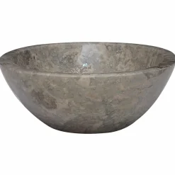 vidaXL Lavabo mármol 53x40x15 cm Gris Sale