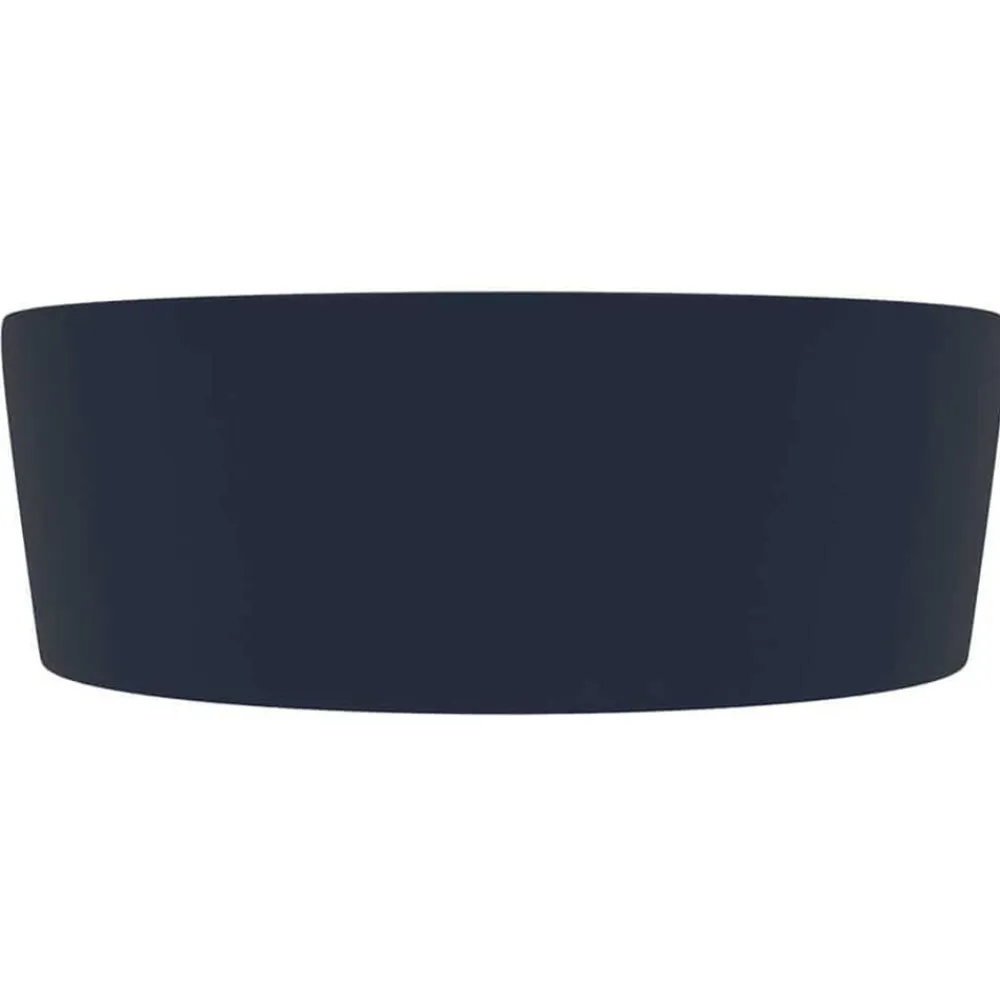 vidaXL Fontanería-Lavabo lujo con rebosadero cerámica 36x13 cm