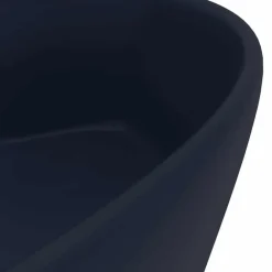 vidaXL Fontanería-Lavabo lujo con rebosadero cerámica 36x13 cm