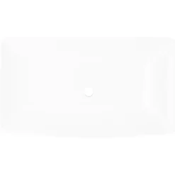 vidaXL Fontanería-Lavabo lujoso rectangular ceráminca 71x39 cm