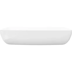vidaXL Fontanería-Lavabo lujoso rectangular ceráminca 71x39 cm