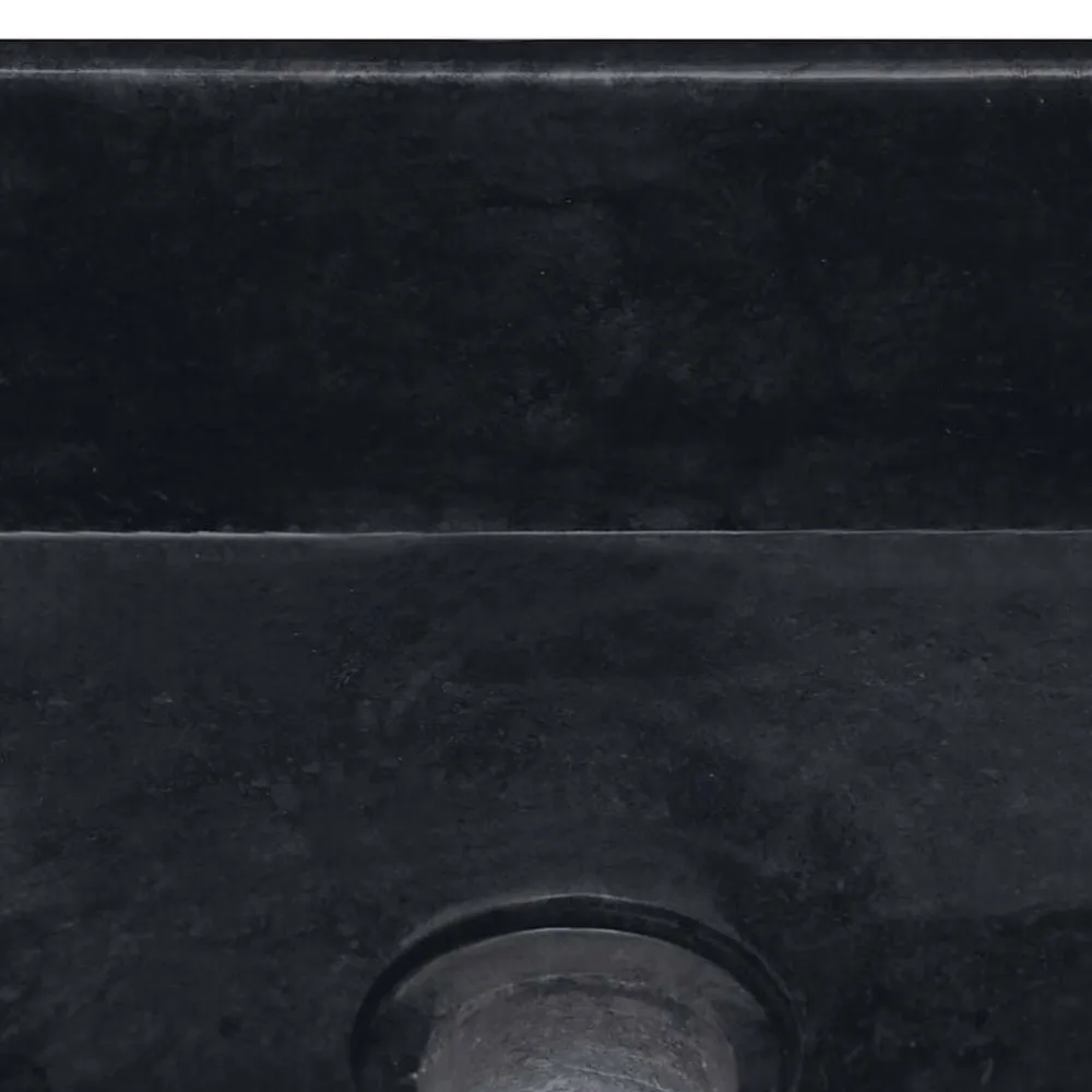 vidaXL Fontanería-Lavabo mármol 30x30x13 cm