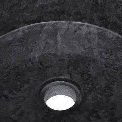 vidaXL Fontanería-Lavabo mármol Ø40x15 cm