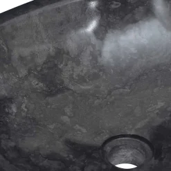 vidaXL Fontanería-Lavabo mármol 53x40x15 cm