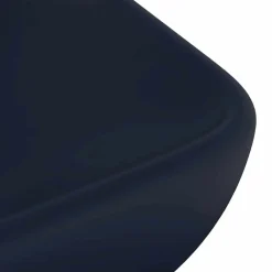 vidaXL Fontanería-Lavabo rectangular de lujo cerámica 71x38 cm
