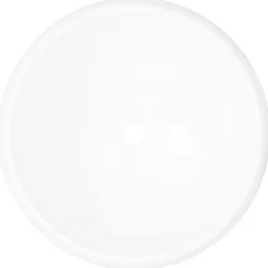 vidaXL Lavabo redondo de cerámica 40x15 cm Blanco Clearance