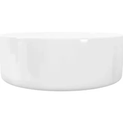 vidaXL Fontanería-Lavabo redondo de cerámica 40x15 cm