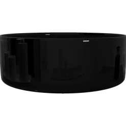 vidaXL Fontanería-Lavabo redondo de cerámica 40x15 cm