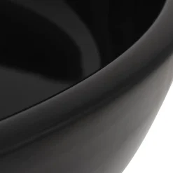 vidaXL Fontanería-Lavabo redondo de cerámica 42x12 cm
