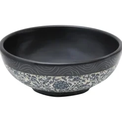 vidaXL Fontanería-Lavabo sobre encimera redondo cerámica Φ41x14 cm
