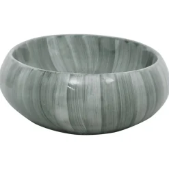vidaXL Fontanería-Lavabo sobre encimera ovalado cerámica 59x40x15 cm