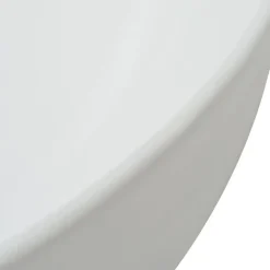 vidaXL Fontanería-Lavabo triangular de cerámica 50,5x41x12 cm