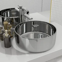vidaXL Fontanería-Lavabo 40x15 cm cerámica