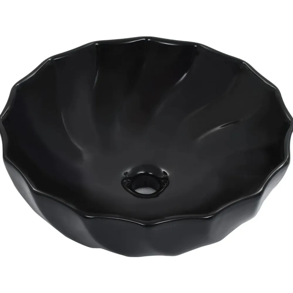 vidaXL Fontanería-Lavabo 46x17 cm cerámica