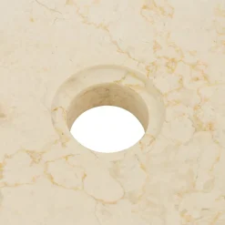 vidaXL Fontanería-Lavabo 40x12 cm mármol color
