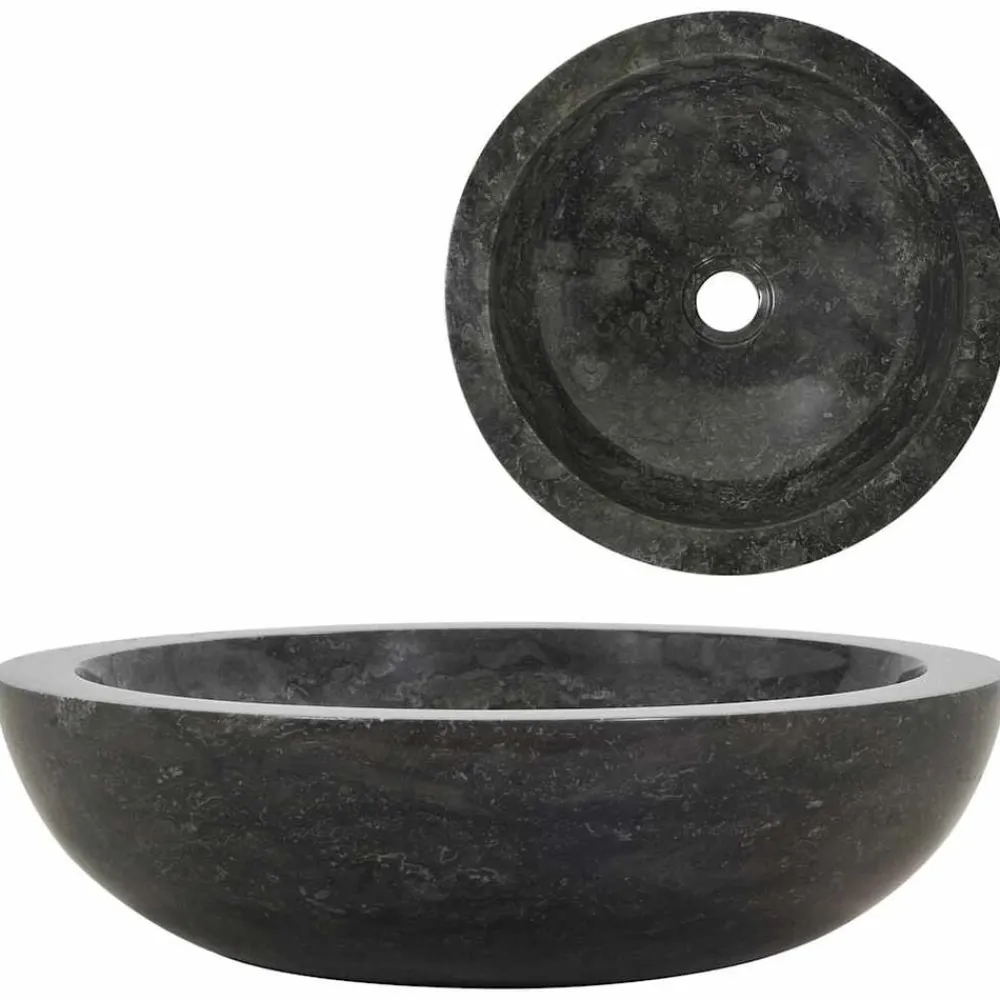 vidaXL Fontanería-Lavabo 40x12 cm mármol