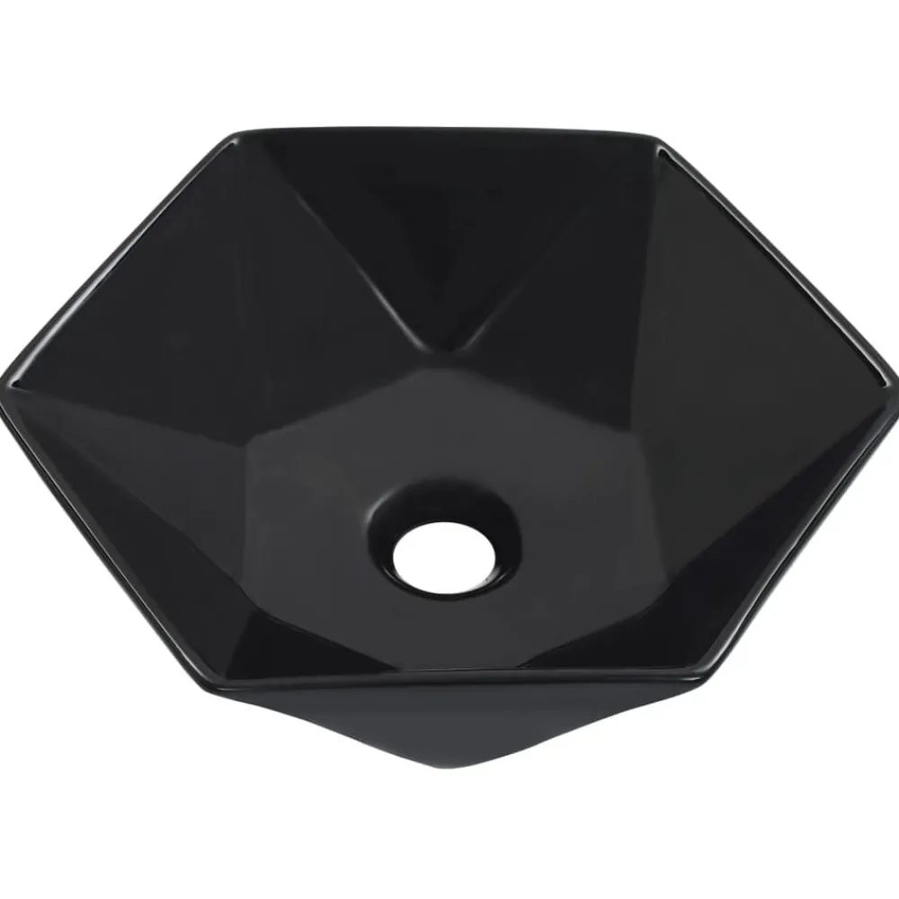 vidaXL Fontanería-Lavabo 41x36,5x12 cm cerámica