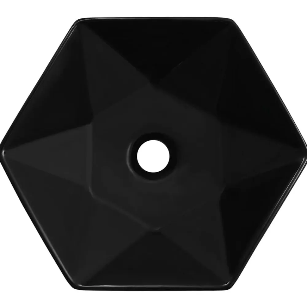 vidaXL Fontanería-Lavabo 41x36,5x12 cm cerámica