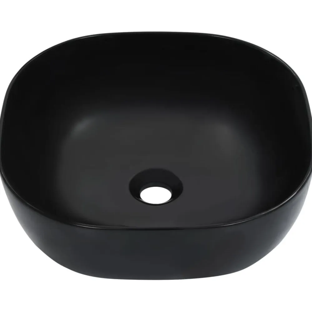 vidaXL Fontanería-Lavabo 42,5x42,5x14,5 cm cerámica