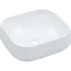 vidaXL Lavabo 44,5x39,5x14,5 cm cerámica Blanco Online