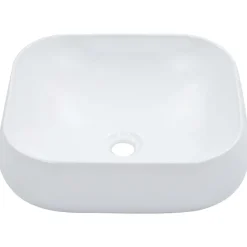 vidaXL Lavabo 44,5x39,5x14,5 cm cerámica Blanco Online
