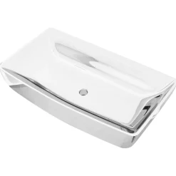 vidaXL Fontanería-Lavabo 71x38x13,5 cm cerámica