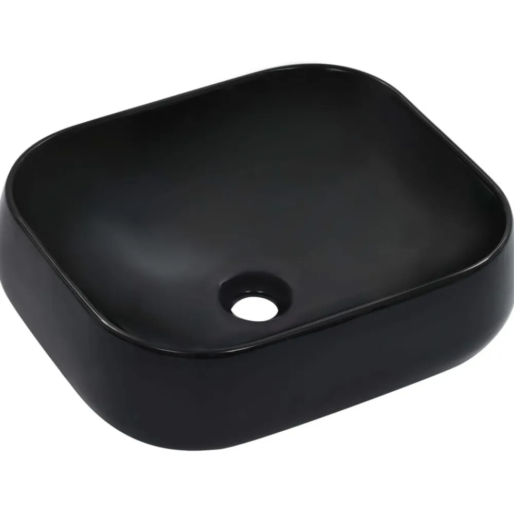 vidaXL Fontanería-Lavabo 44,5x39,5x14,5 cm cerámica