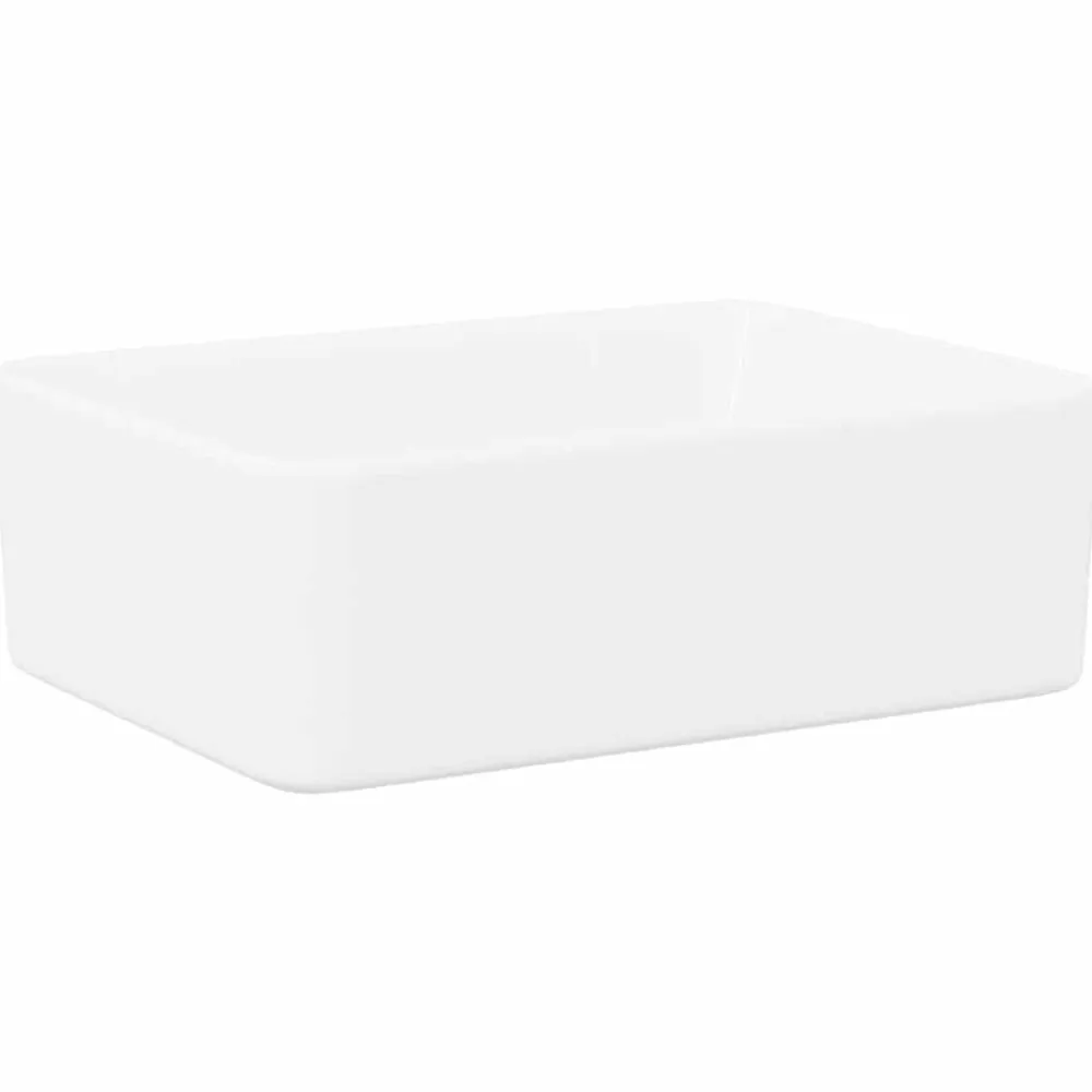 vidaXL Lavabo 40x30x13 cm cerámica Blanco Online