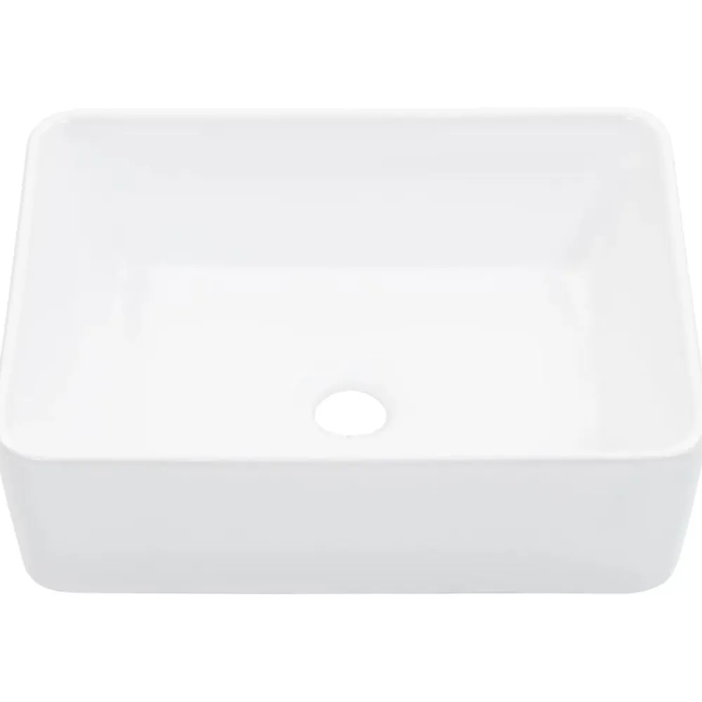 vidaXL Lavabo 40x30x13 cm cerámica Blanco Online