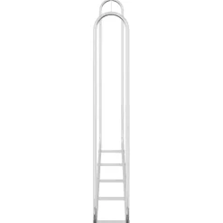 vidaXL Accesorios Para Hornos De Leña Y Chimeneas-Leñero acero galvanizado 250x25x150 cm