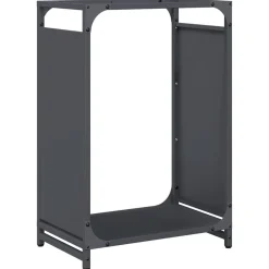 vidaXL Accesorios Para Hornos De Leña Y Chimeneas-Leñero 44x28x65 cm Acero laminado en frío