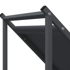 vidaXL Accesorios Para Hornos De Leña Y Chimeneas-Leñero 70x43x34,5 cm Acero laminado en frío
