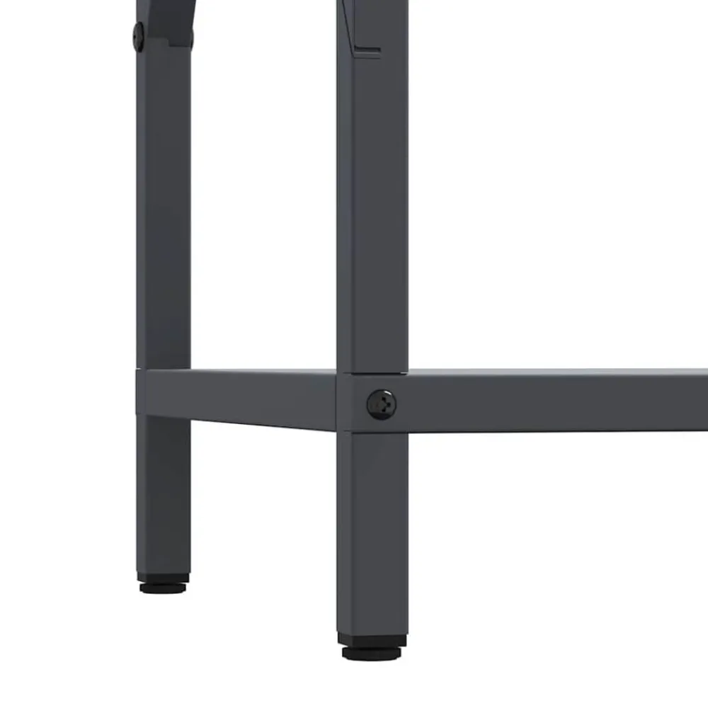 vidaXL Leñero 34x25x70 cm Acero laminado en frío Antracita Best