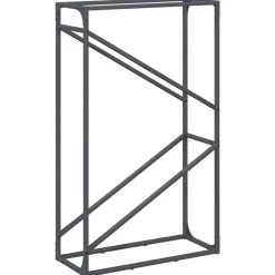vidaXL Accesorios Para Hornos De Leña Y Chimeneas-Leñero 60x25x100 cm Acero laminado en frío